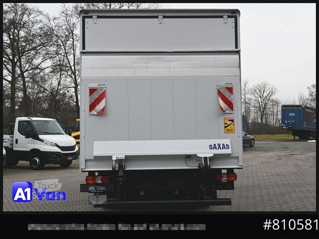 Furgoneta caja MERCEDES-BENZ Atego 818 Koffer, LBW, Klima, Luftfederung, Automatik