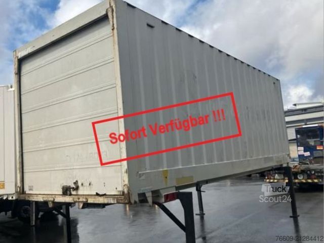 Remorcă cu caroserie interschimbabilă KRONE Heck Alu.- Rolltor