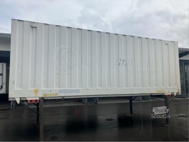 Remorcă cu caroserie interschimbabilă KRONE Heck Alu.- Rolltor