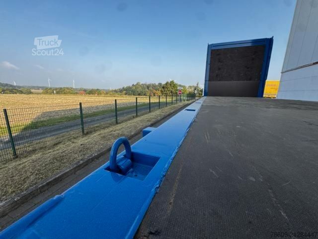 Remorcă cu caroserie interschimbabilă KRONE Baustoff-Flat