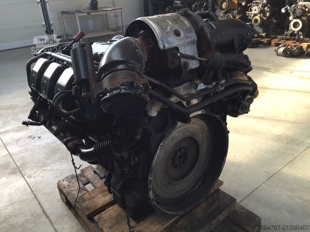 Kompletter Zug Mercedes Motor MB Actros 1844, OM 501 LA, Euro 5