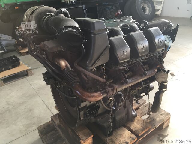 Kompletter Zug Mercedes Motor MB Actros 1844, OM 501 LA, Euro 5