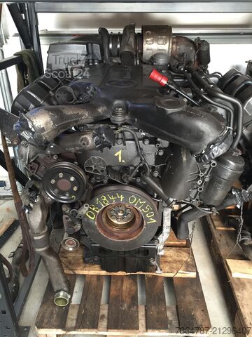 Kompletter Zug Mercedes Motor MB Actros 1844, OM 501 LA, Euro 5