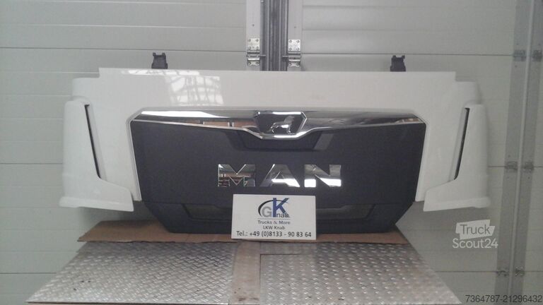 Pick-up kombi Mercedes-Benz Frontklappe , weiß, schmal MAN TGM / TG3