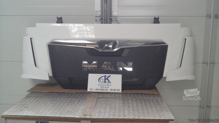 Pick-up kombi Mercedes-Benz Frontklappe , weiß, schmal MAN TGM / TG3