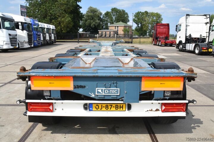Containertransport D-TEC FT-43-03V - ADR FL - LIFT AXLE - BPW AXLES - DR...