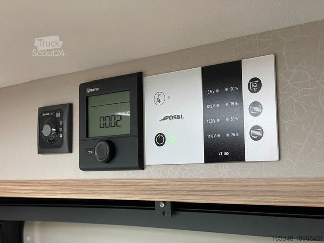 Camping-car PÖSSL Roadcruiser*Premium Komfort*LED*Rahmenfenster*