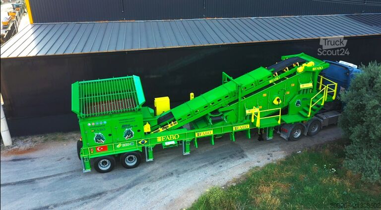 Atrankos gamykla FABO Screening Plant ME-2050 Screening Plant