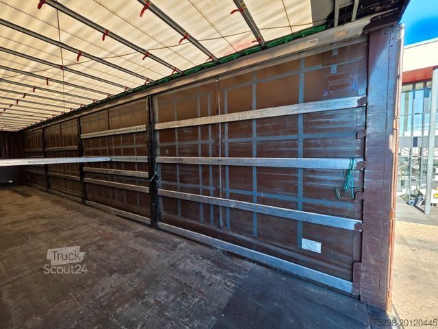 Ανοιχτό ημιρυμουλκούμενο με μουσαμά KRONE SD / 2 Liftachsen / EDSCHA