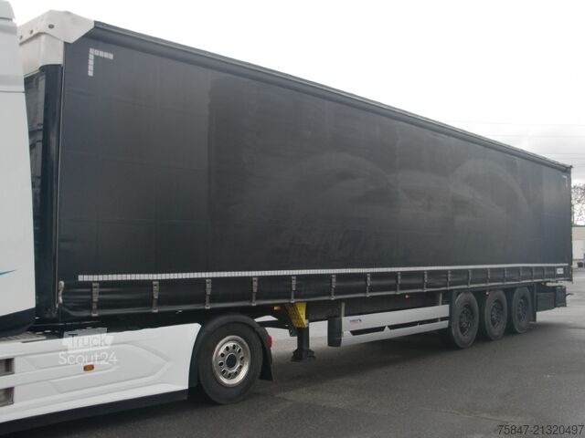 Naczepa otwarta z plandeką Schmitz Cargobull SCS 24/L Liftachse