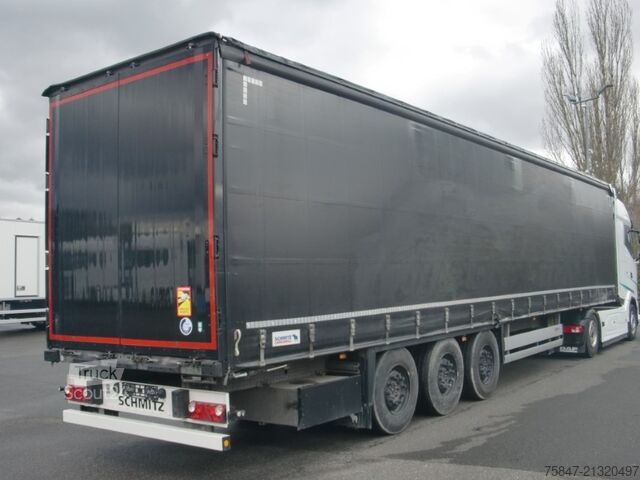 Naczepa otwarta z plandeką Schmitz Cargobull SCS 24/L Liftachse