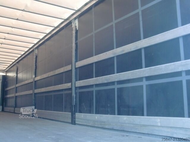 Naczepa otwarta z plandeką Schmitz Cargobull SCS 24/L Liftachse