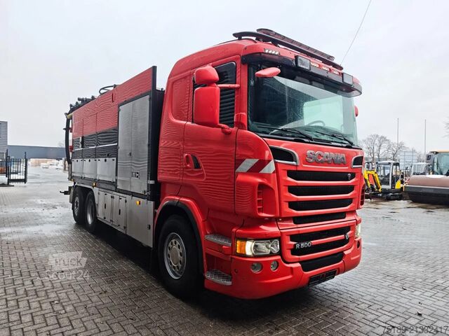Saugfahrzeug Scania R500 V8 6x2 Müller Canalmaster CMF 170KT 10.000...