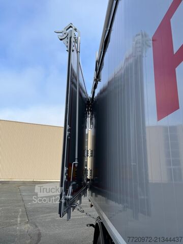 Semirremolque volquete Reisch Wasserdichte Alumulde 50m³ Pendelklappe