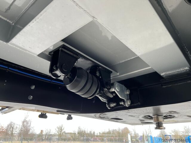 Semirremolque volquete Reisch Wasserdichte Alumulde 50m³ Pendelklappe