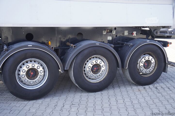 Puspriekabė savivartis MEILLER Kipper KISA3 tipper semi-trailer / 5 uni