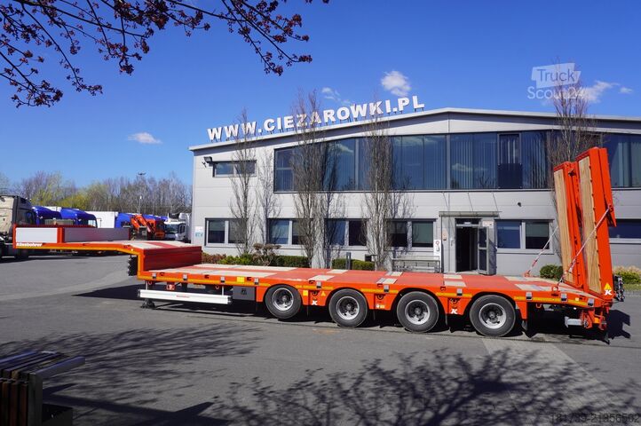 Dieplader oplegger Kässbohrer LB3E low-bed semi-trailer / 2025/ 4 axl
