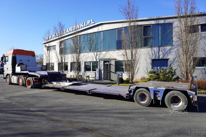 Niskopodna platforma CAMRO CN 26.20B low-bed semi-trailer/ Tiefbett