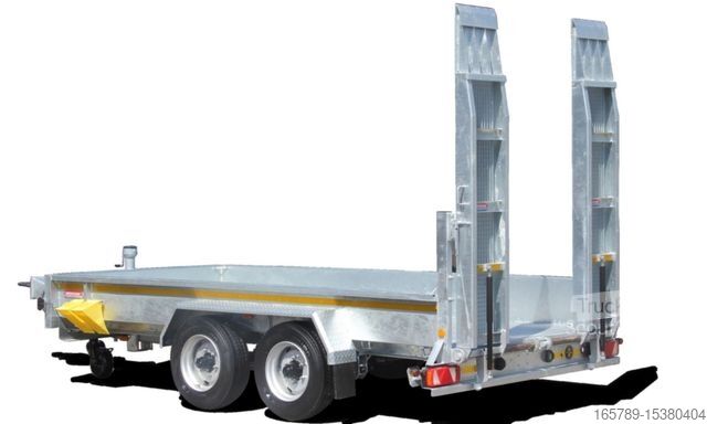 Remorcă cu platformă joasă WOERMANN Bau TL 88.45/200