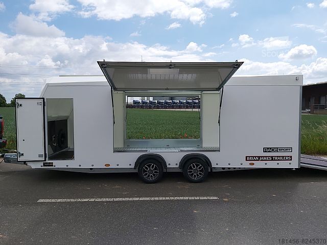 Brian James Trailers 340-5510 low bed enclosed cartransporter