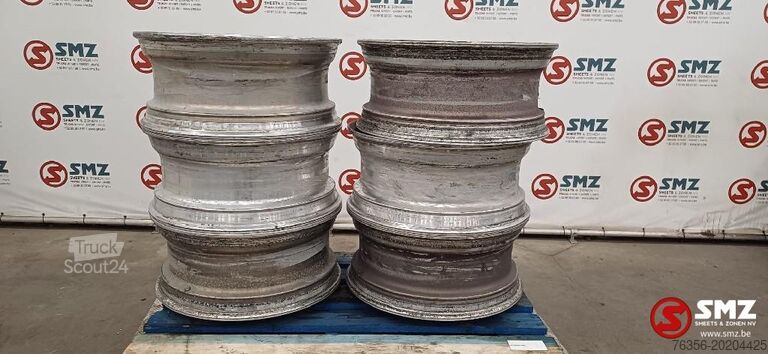 Rad Diversen Occ set van 6 22.5x9.00 Alcoa velgen