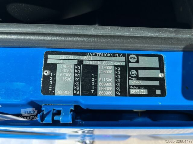 Volume SCM DAF XF 450 FT SC / 888 dkm / Tacho V2 / 2 Tanks / S...