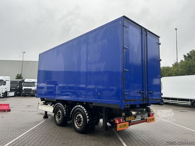 čemodāns Fliegl TWP180 Wipkar / Mid Axle Trailer / BPW Disk / B...