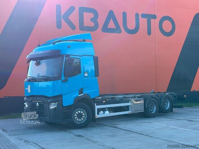 Контейнерні перевезення Renault T 520 6x2 CHASSIS L=7545 mm