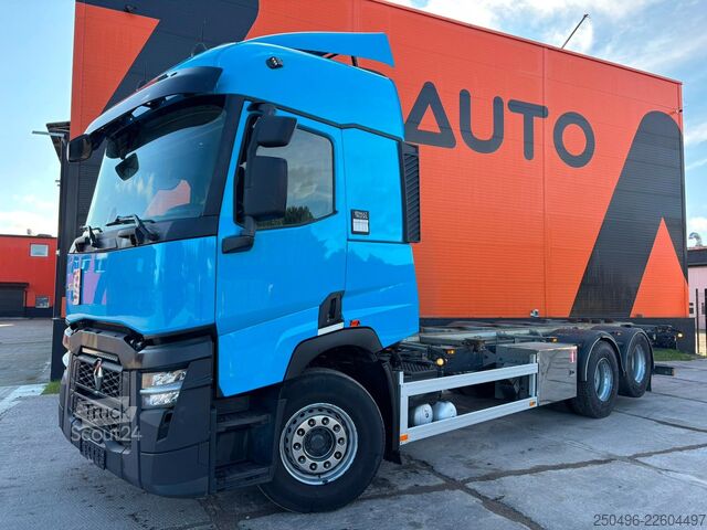 Контейнерні перевезення Renault T 520 6x2 CHASSIS L=7545 mm