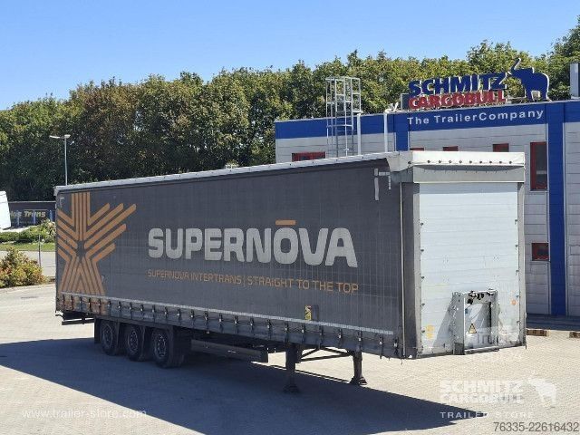 Nyitott ponyvás félpótkocsi Schmitz Cargobull Curtainsider Mega