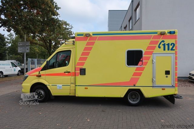 Πυροσβεστικό όχημα MERCEDES-BENZ Sprinter RTW 519CDI 1.Hand/ Navi / Fzg Nr: A79