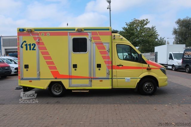 Πυροσβεστικό όχημα MERCEDES-BENZ Sprinter RTW 519CDI 1.Hand/ Navi / Fzg Nr: A79