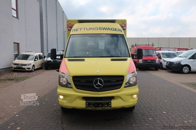 Πυροσβεστικό όχημα MERCEDES-BENZ Sprinter RTW 519CDI 1.Hand/ Navi / Fzg Nr: A79