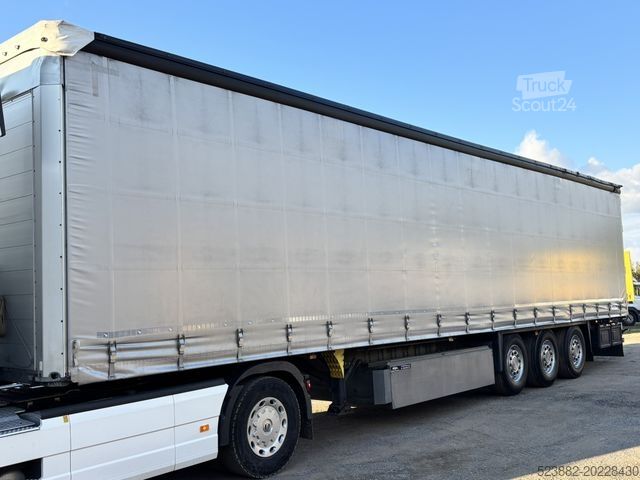 Odprta polprikolica s ponjavo SCHMITZ CARGOBULL SCS 24/L - 13.62 EB Edscha*Palettenkasten*LIFT