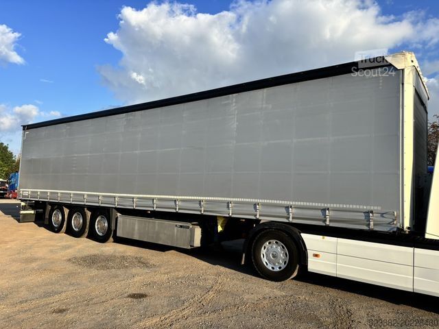 Odprta polprikolica s ponjavo SCHMITZ CARGOBULL SCS 24/L - 13.62 EB Edscha*Palettenkasten*LIFT