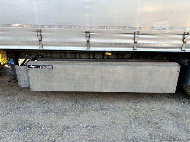Odprta polprikolica s ponjavo SCHMITZ CARGOBULL SCS 24/L - 13.62 EB Edscha*Palettenkasten*LIFT