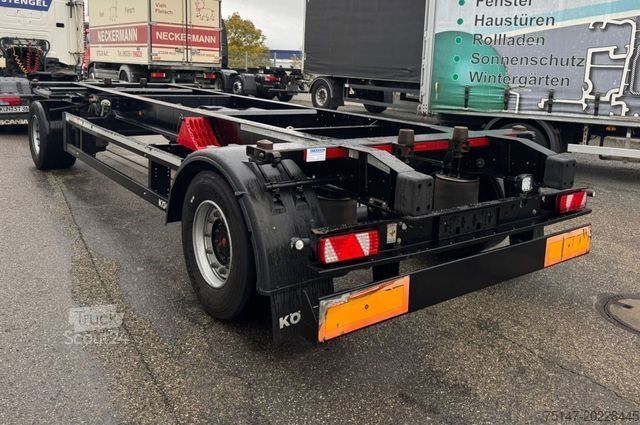 Remolque con chasis intercambiable KÖGEL 18 to 2-Achs Lafette AW18 BDF Wechselfahrgestell