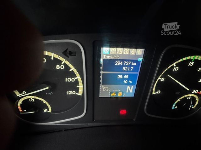 Transporter mit Koffer MERCEDES-BENZ 823 L Atego Klima 7,26m Euro6D Seitentüre LBW