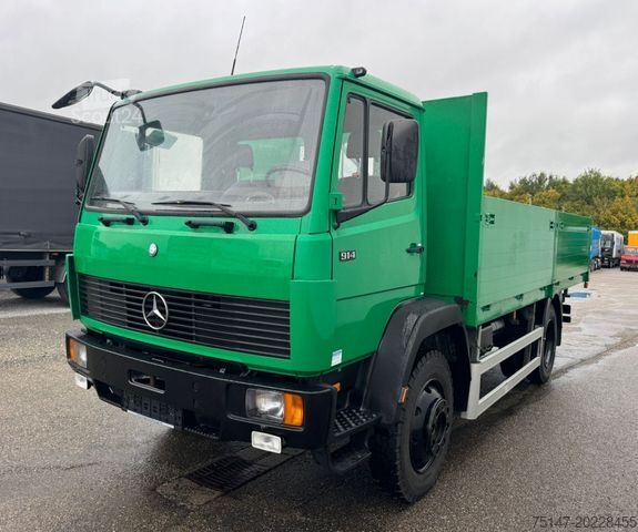 LKW mit Pritsche (offen) MERCEDES-BENZ 914 AK 4x4 Pritsche 5,20m AHK !!38 tkm!!