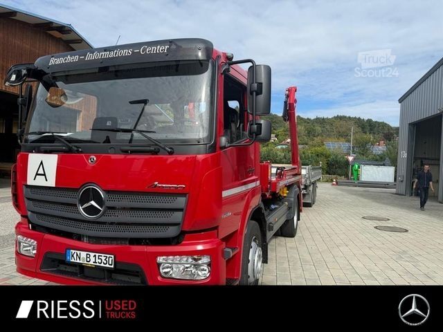 Pašizgāzējs kravas automobilis MERCEDES-BENZ Atego 1630 Meiller Absetzkipper Anhängerhydrauli