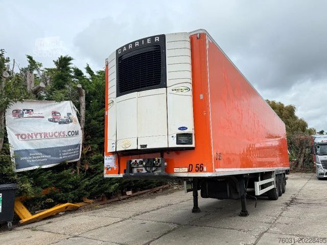 Kühlauflieger CHEREAU 3 Axle FRIGO Carier Vector 1850 7CM Side H260cm