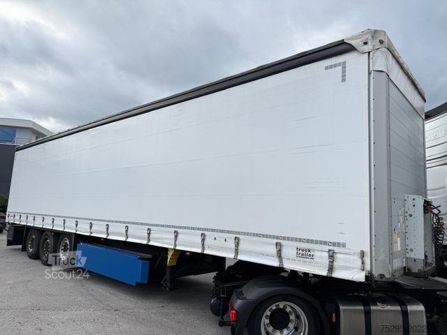 Semirremolque abierto con toldo SCHMITZ CARGOBULL SCB*S3T 3x Achs Safety Roof TOP Zustand