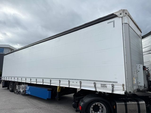 Semirremolque abierto con toldo SCHMITZ CARGOBULL SCB*S3T 3x Achs Safety Roof TOP Zustand