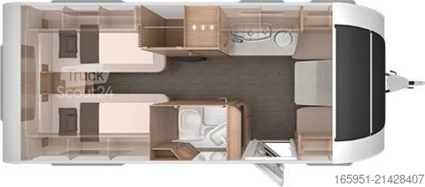 كرافان Knaus Südwind 540 UE 60 YEARS 60 Years Ed.2025 1800kg