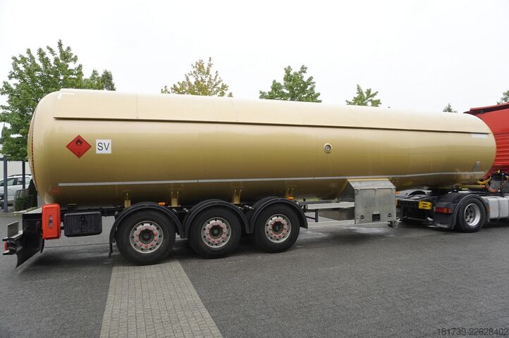 شبه مقطورة صهريج غاز BC-LGC NCG-50 gas tank semi-trailer / ADR / 202