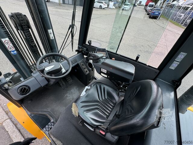 Carretilla elevadora diésel de 3t Jungheinrich DFG 430s 600DZ 3t Triplex 6m Zinkenverst