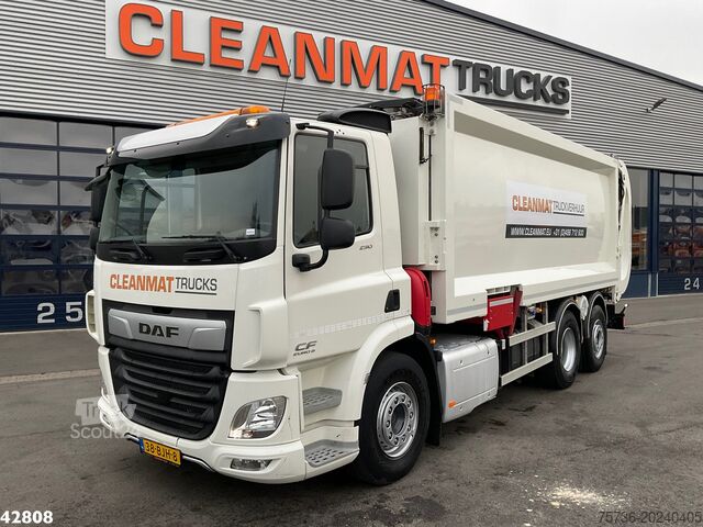 Pojazd do zbiórki odpadów DAF CF 290 FAN VDL Translift zijlader Just 73.584 km!
