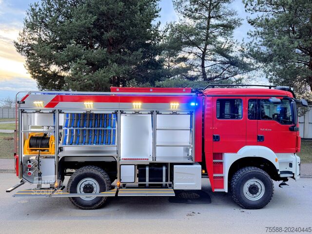 Véhicule de pompiers / camion-citerne incendie MAN TGS 18.510 TLF 4000 Allrad 4x4 Feuerwehr