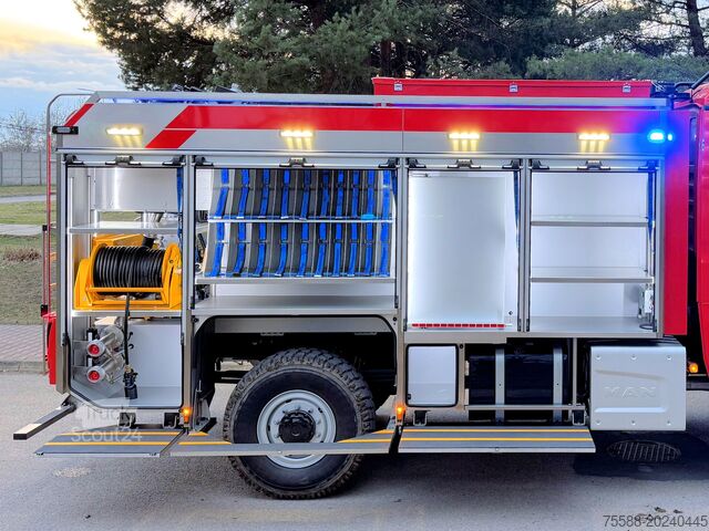 Véhicule de pompiers / camion-citerne incendie MAN TGS 18.510 TLF 4000 Allrad 4x4 Feuerwehr