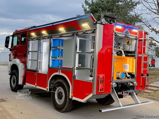Véhicule de pompiers / camion-citerne incendie MAN TGS 18.510 TLF 4000 Allrad 4x4 Feuerwehr